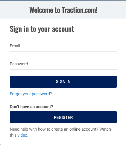 Traction Tools Login new