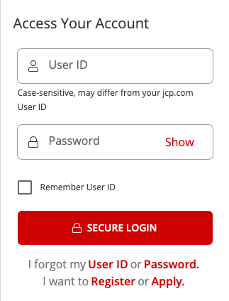 Jcpenney Mastercard Login Page