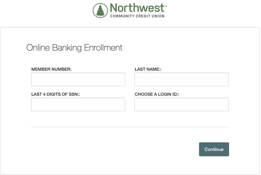 Northwest Community Credit Union register