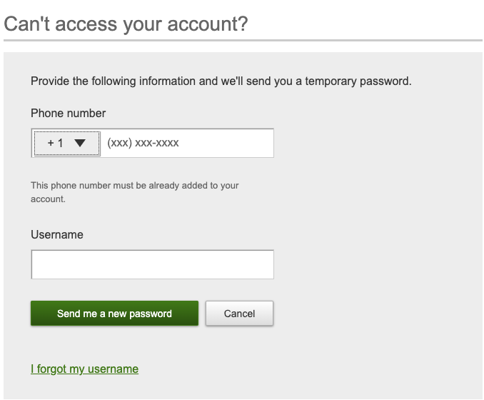 Pima Federal Credit Union reset password 